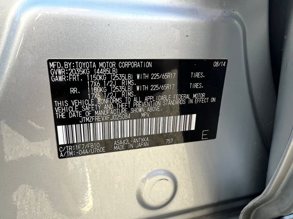 Used 2015 Toyota RAV4 LE image 39