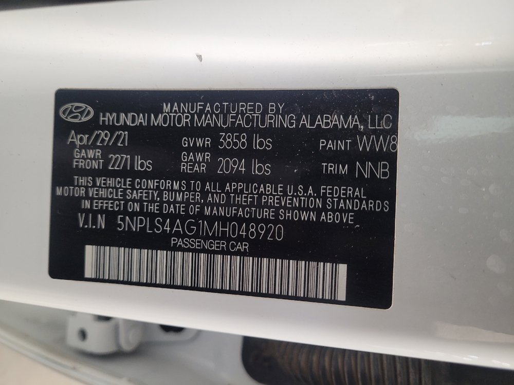 Used 2021 Hyundai Elantra SEL w/ Convenience Package FWD image 33