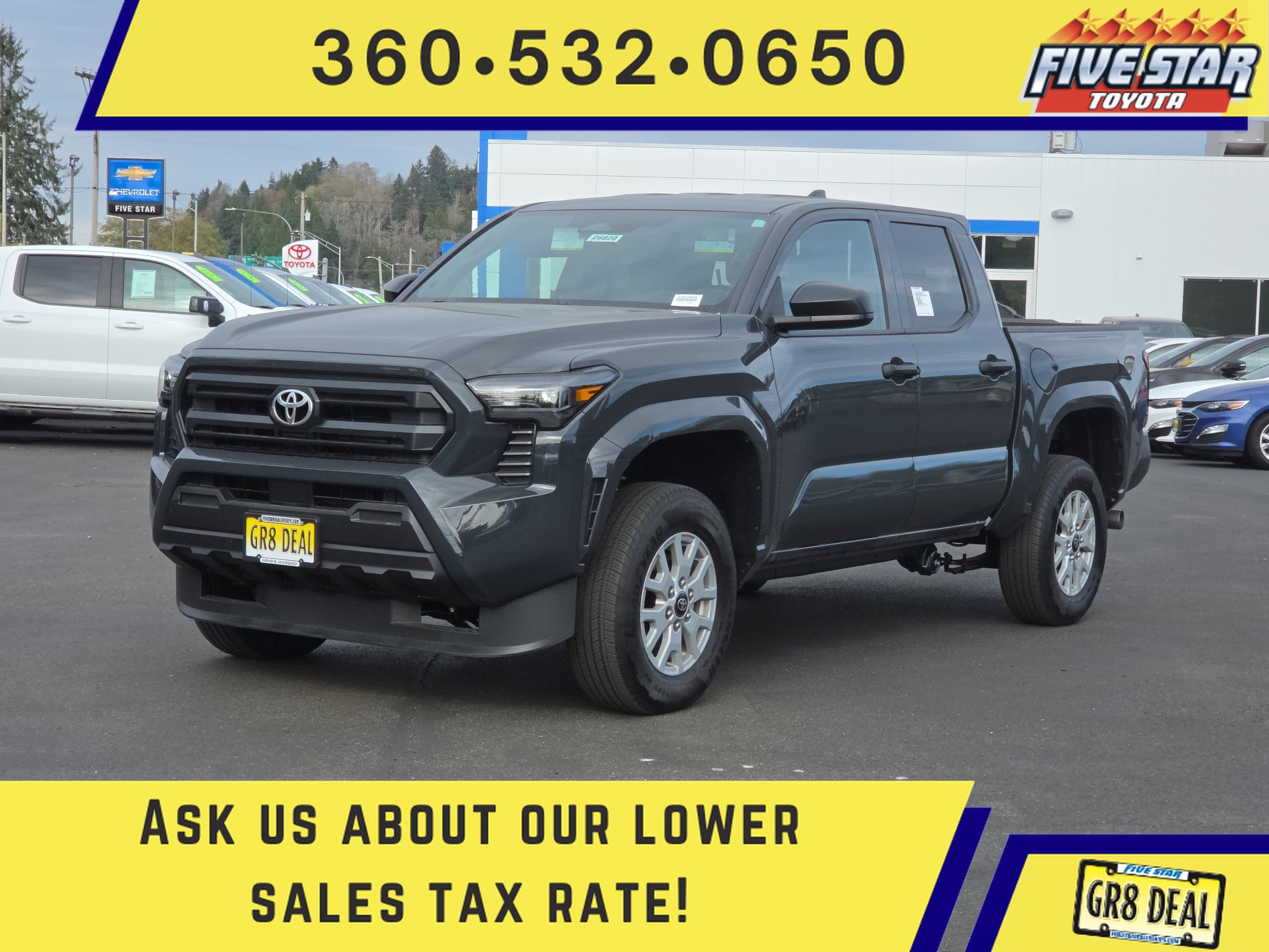 New 2026 Toyota Tacoma SR AWD/4WD image 1