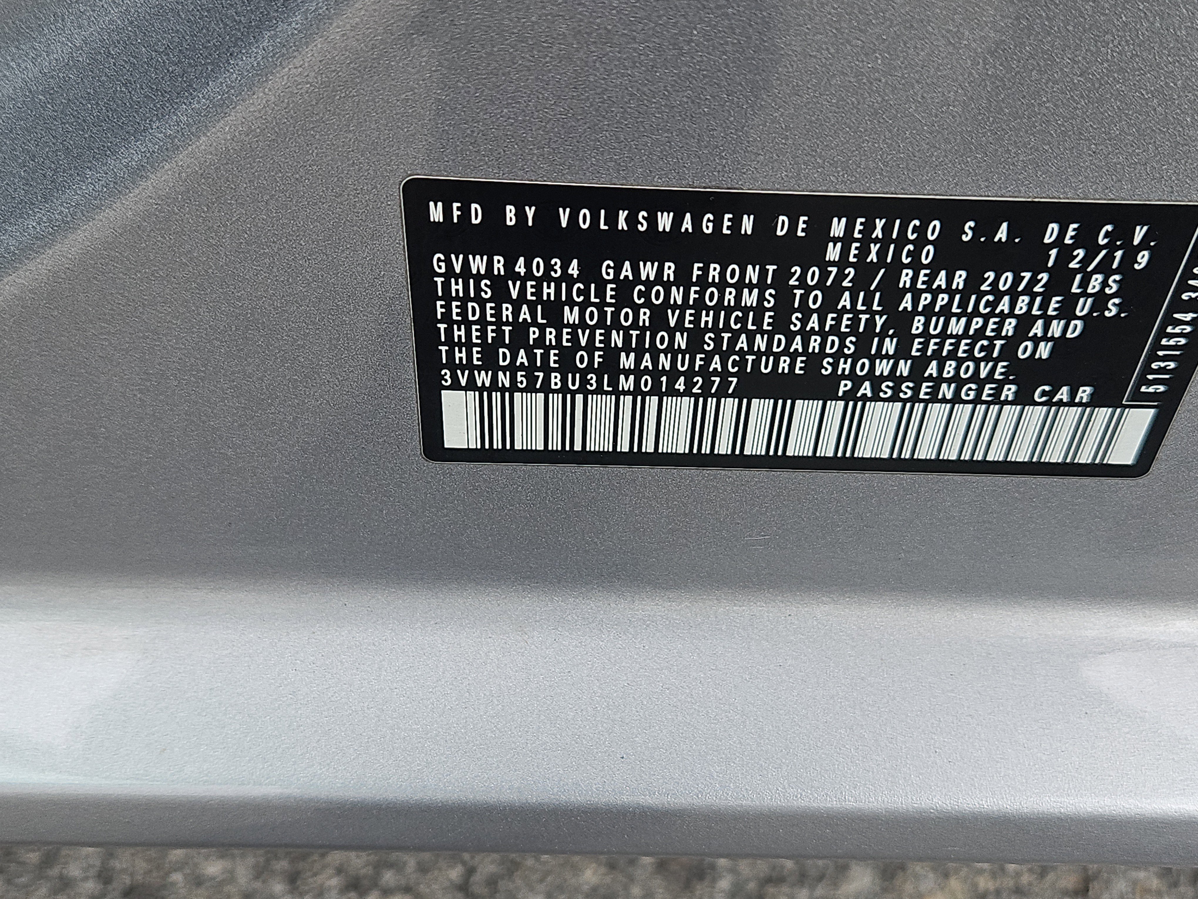 Certified 2020 Volkswagen Jetta R-Line w/ R-Line Cold Weather Package FWD image 9