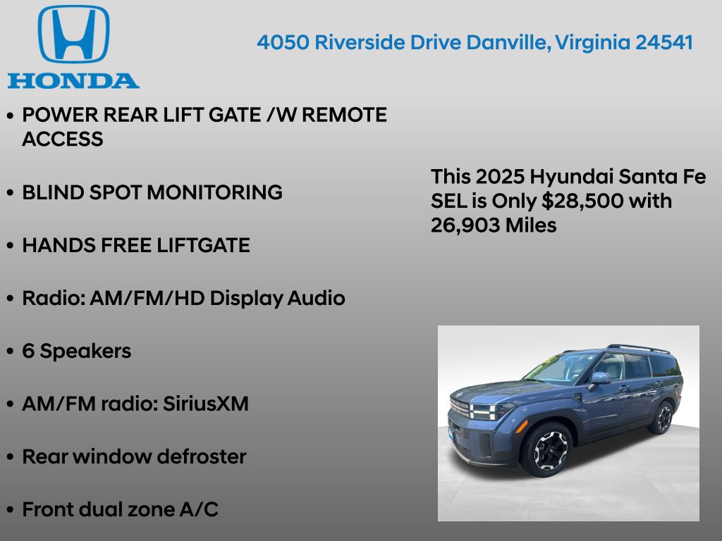 Used 2025 Hyundai Santa Fe SEL FWD image 17