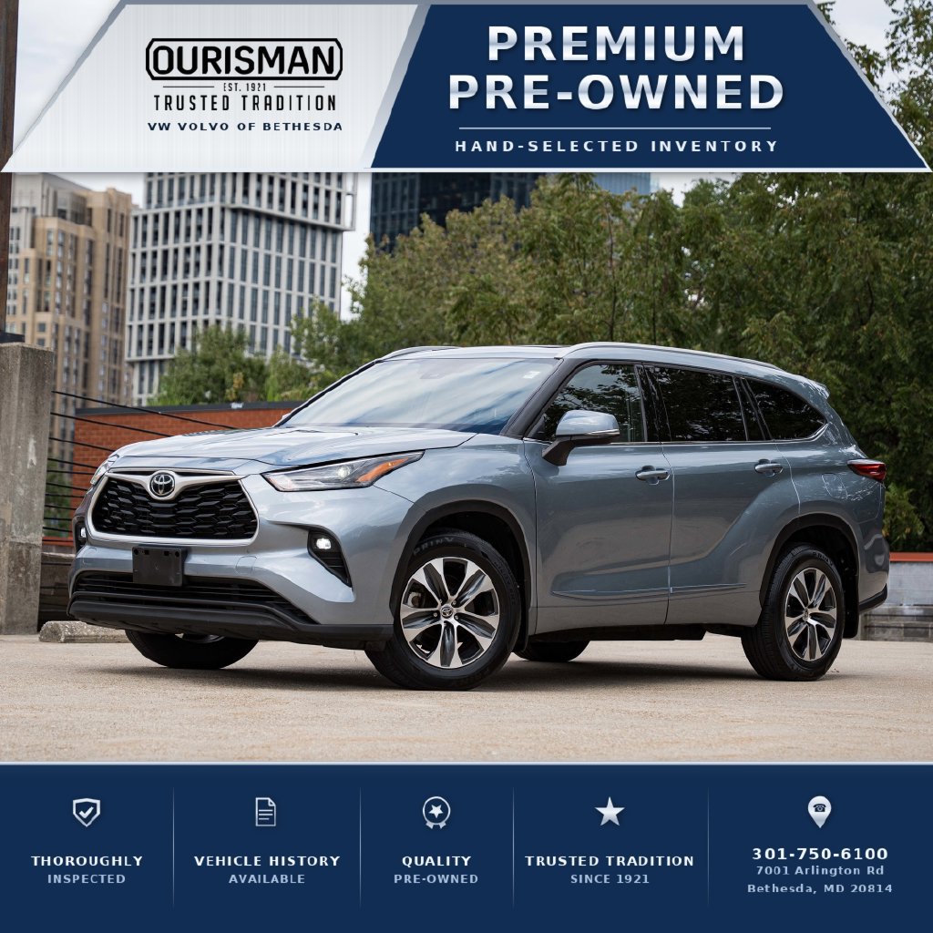 Used 2022 Toyota Highlander XLE w/ Protection Package #3 (TMS)