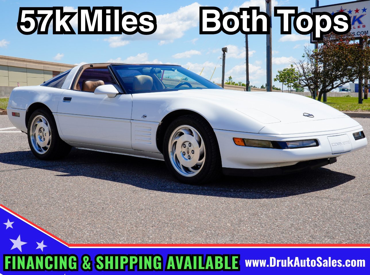 Used 1993 Chevrolet Corvette Coupe