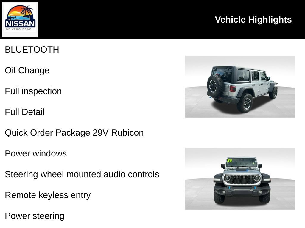 Used 2024 Jeep Wrangler Unlimited Rubicon 4xe image 18