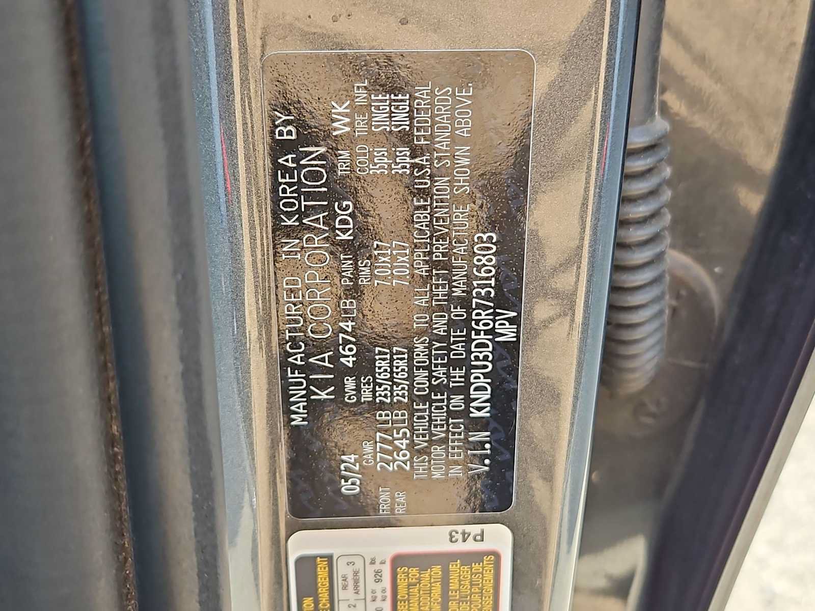 Certified 2024 Kia Sportage LX FWD image 30