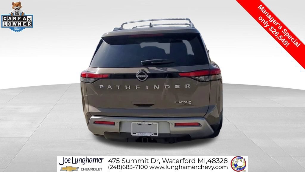 Used 2024 Nissan Pathfinder Platinum w/ Cargo Package AWD/4WD image 8