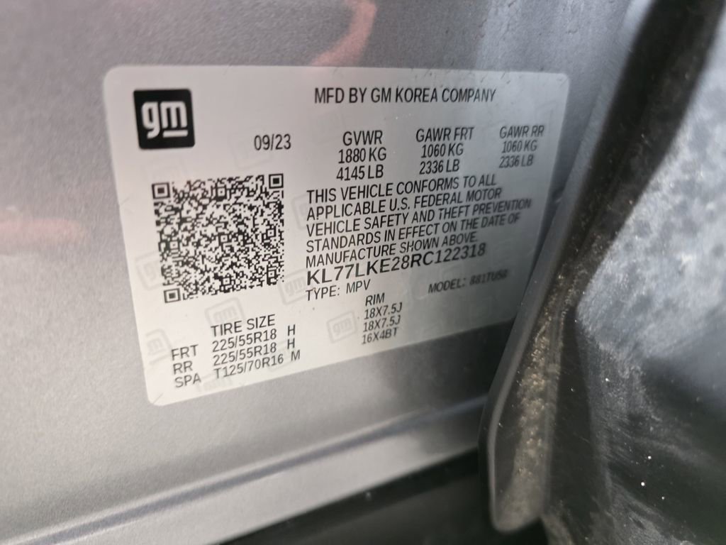 Certified 2024 Chevrolet Trax ACTIV w/ Sunroof Package image 37