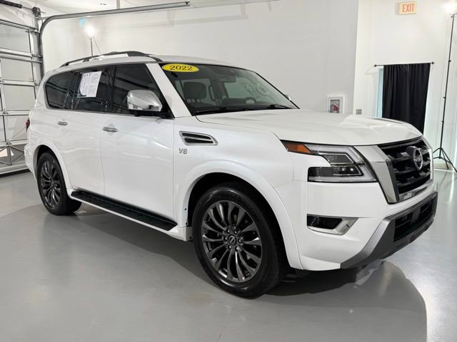 Used 2022 Nissan Armada Platinum w/ Captain's Chairs Package