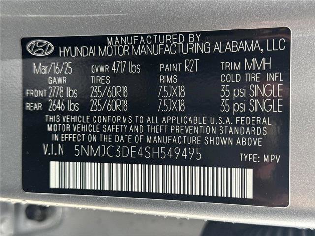 New 2025 Hyundai Tucson SEL image 18