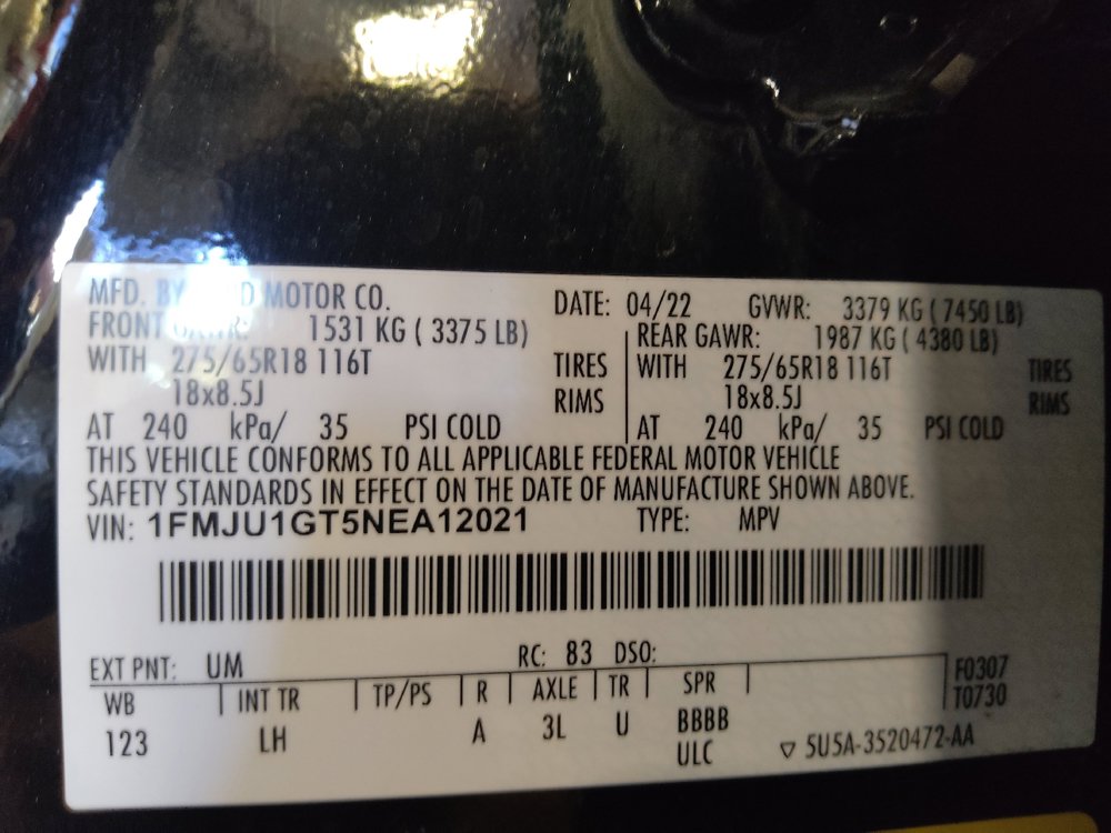 Used 2022 Ford Expedition XL AWD/4WD image 33