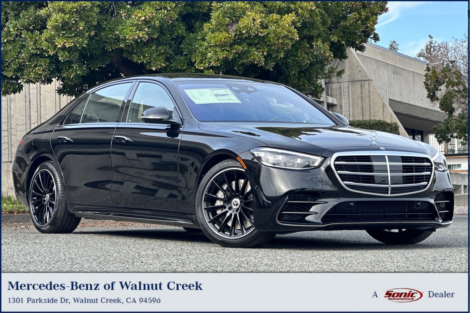 New 2025 Mercedes-Benz S 580 4MATIC Sedan