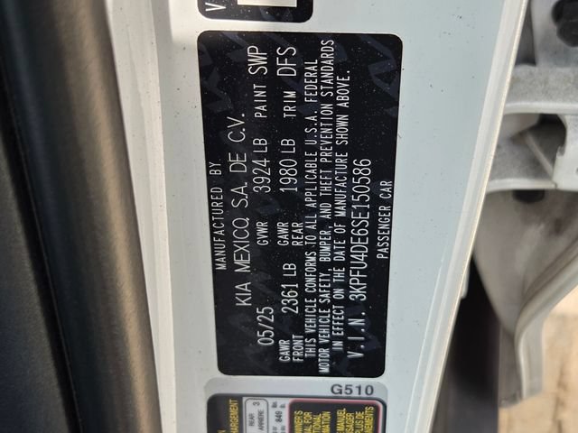 Used 2025 Kia K4 EX FWD image 10