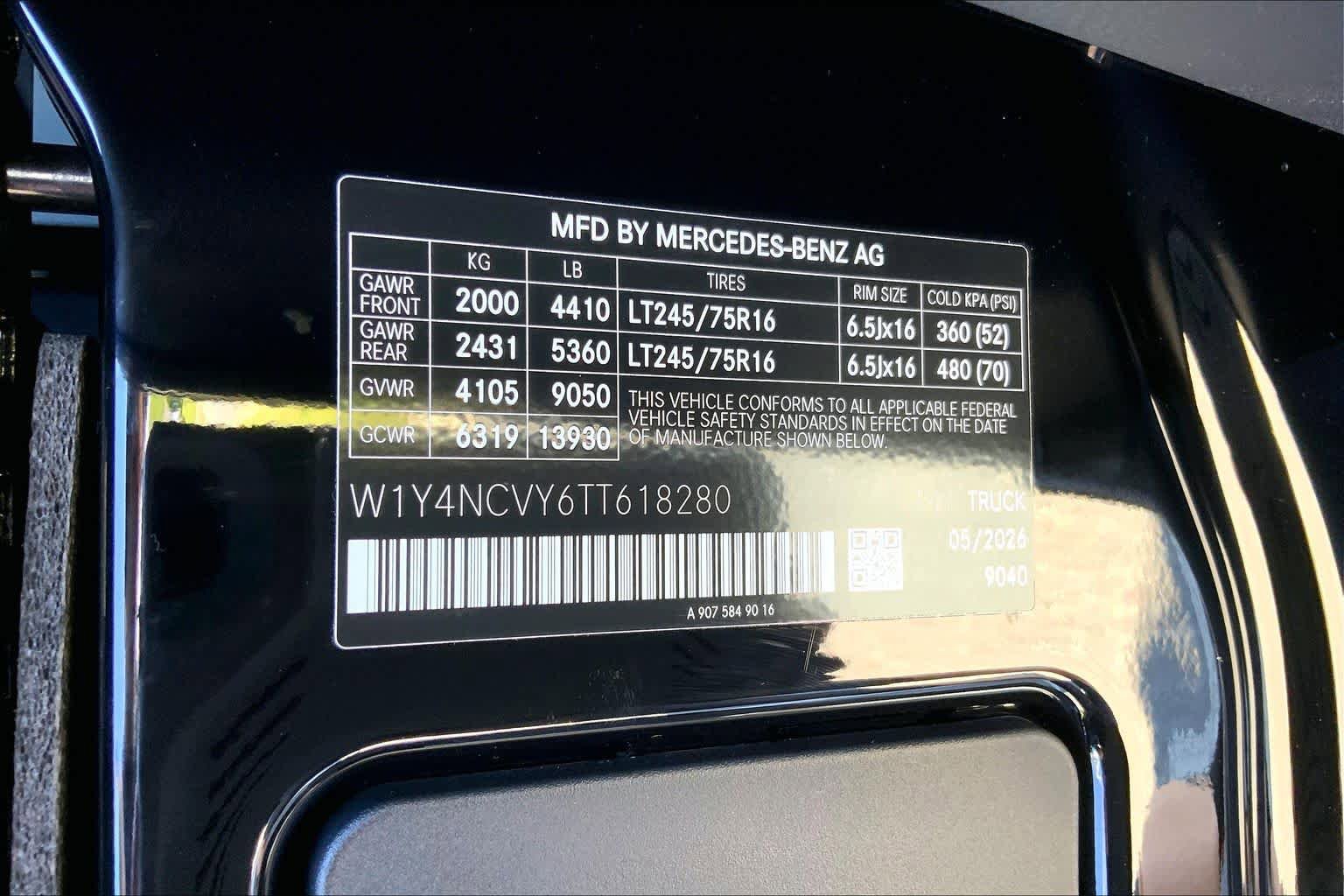 New 2026 Mercedes-Benz Sprinter 2500 image 26