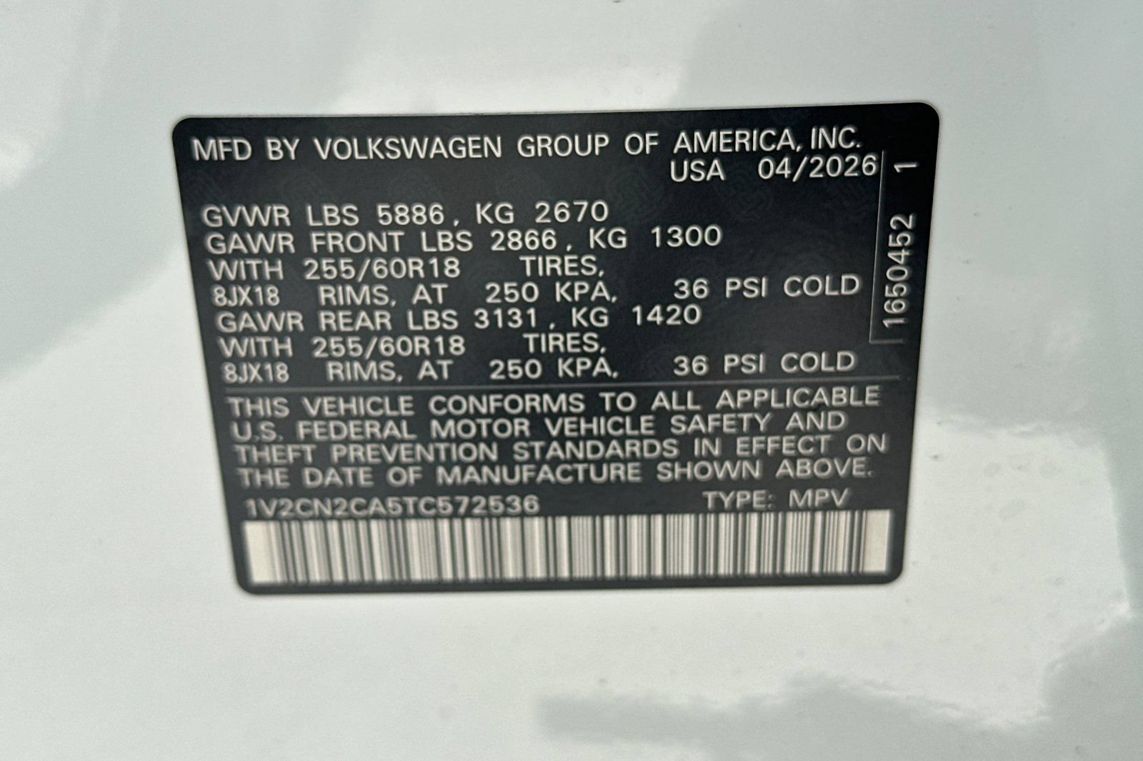 New 2026 Volkswagen Atlas Peak Edition AWD/4WD image 28