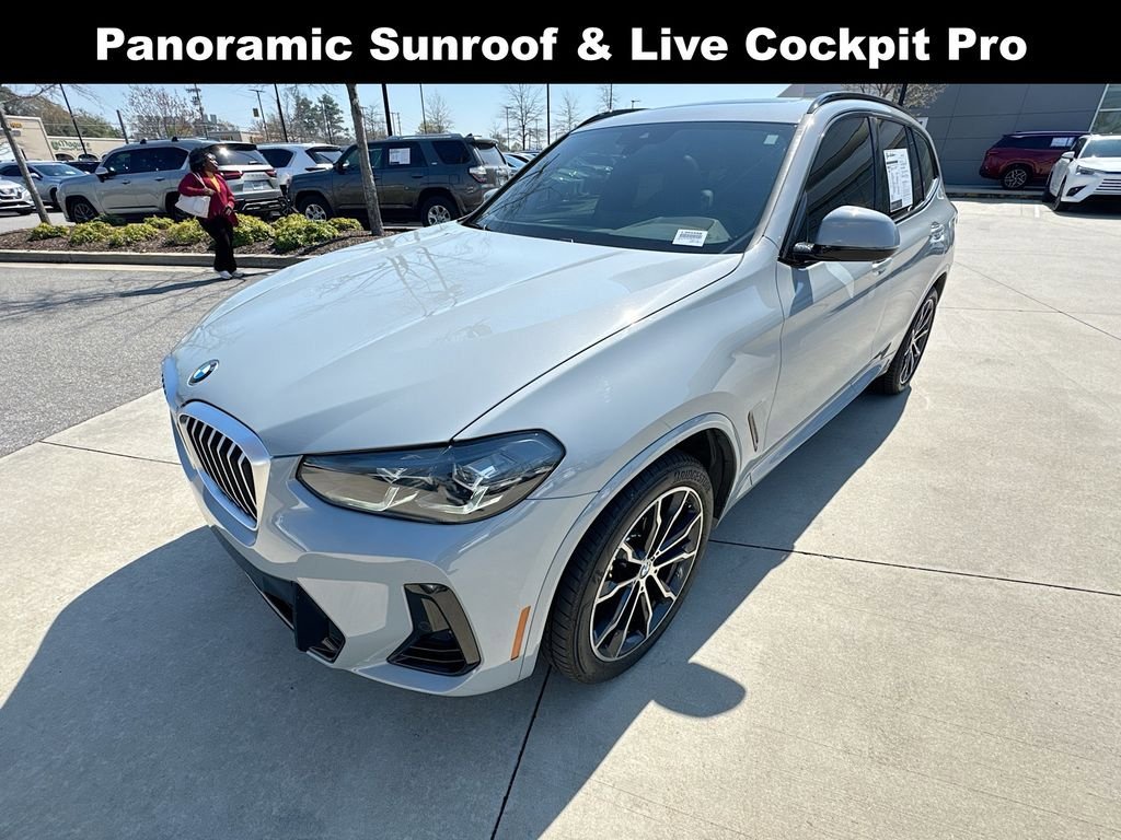 Used 2022 BMW X3 xDrive30i w/ M Sport Package 2 AWD/4WD image 5