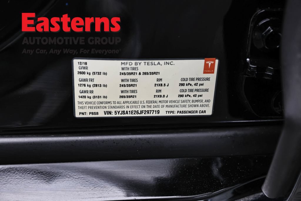 Used 2018 Tesla Model S P100D AWD/4WD image 34