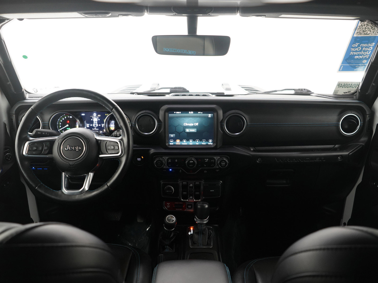 Used 2021 Jeep Wrangler Unlimited Rubicon 4xe w/ Steel Bumper Group image 13