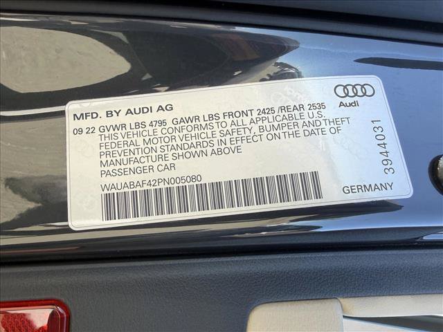 Used 2023 Audi A4 2.0T Premium w/ Convenience Package AWD/4WD image 24
