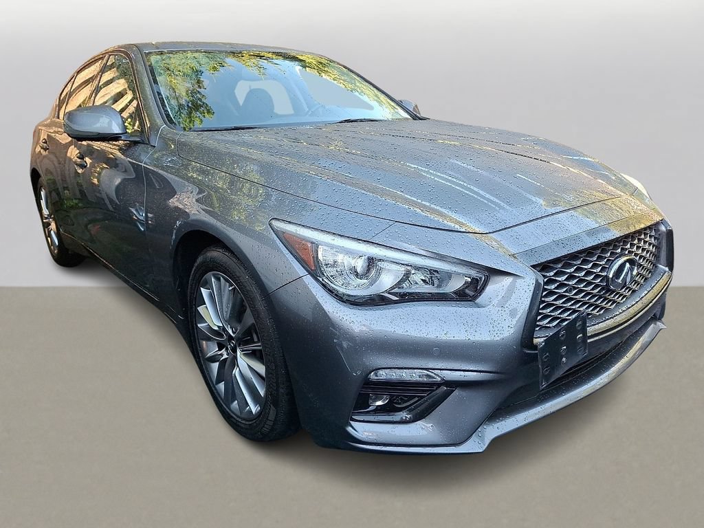 Used 2022 INFINITI Q50 Luxe w/ Cargo Package AWD/4WD image 3