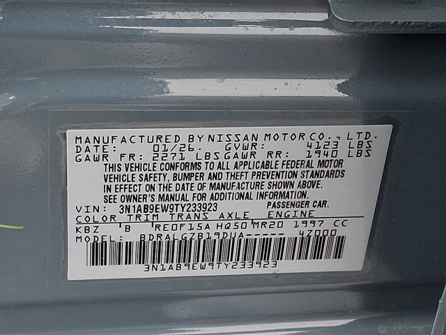 New 2026 Nissan Sentra SL w/ Floor Mat Package FWD image 20