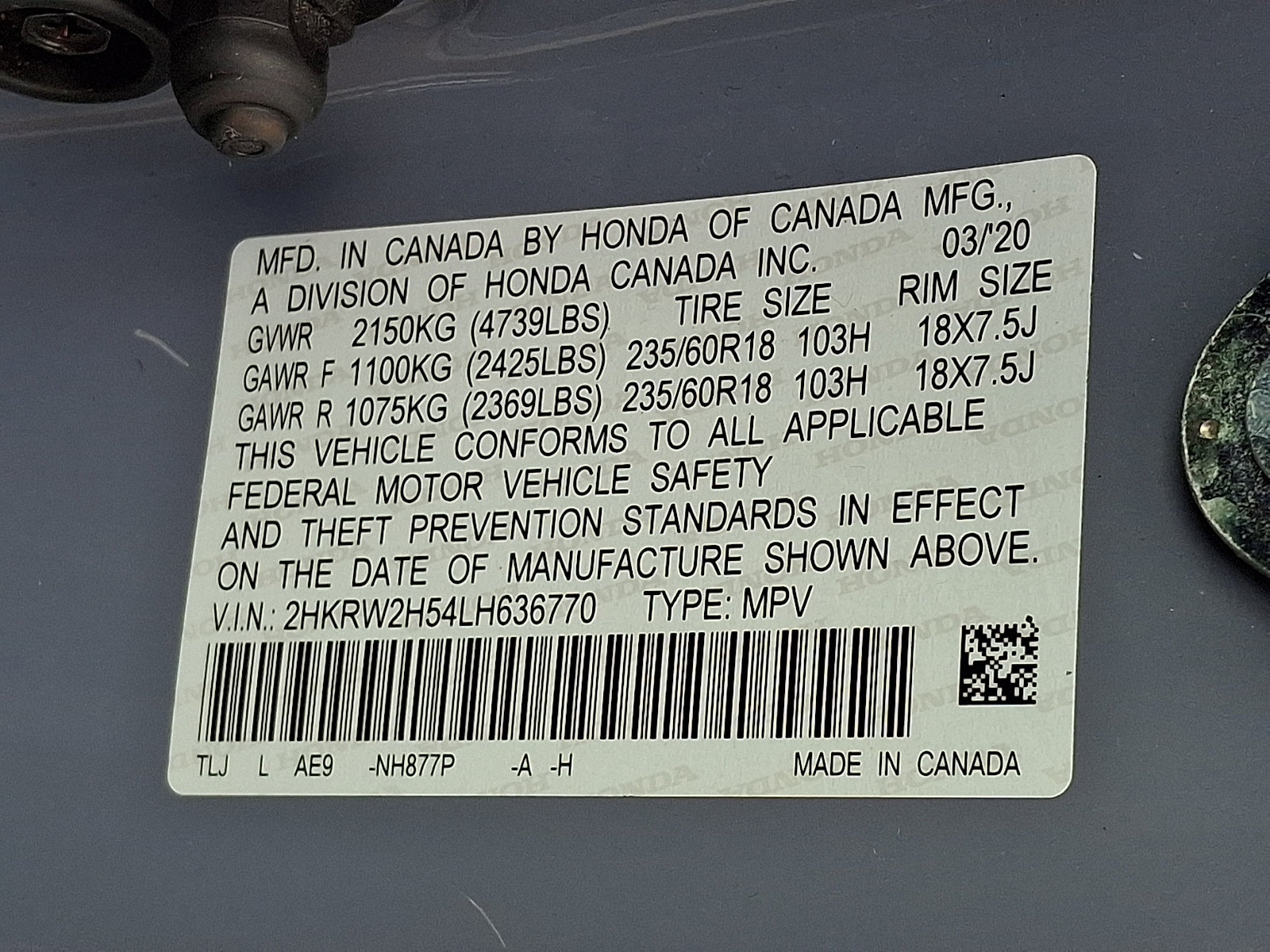Used 2020 Honda CR-V EX image 28