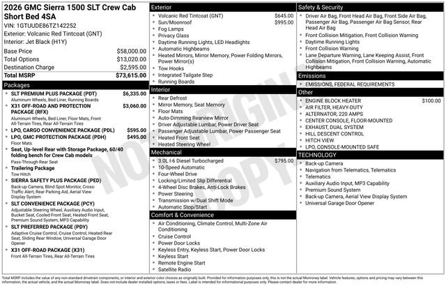 New 2026 GMC Sierra 1500 SLT w/ SLT Premium Plus Package image 4