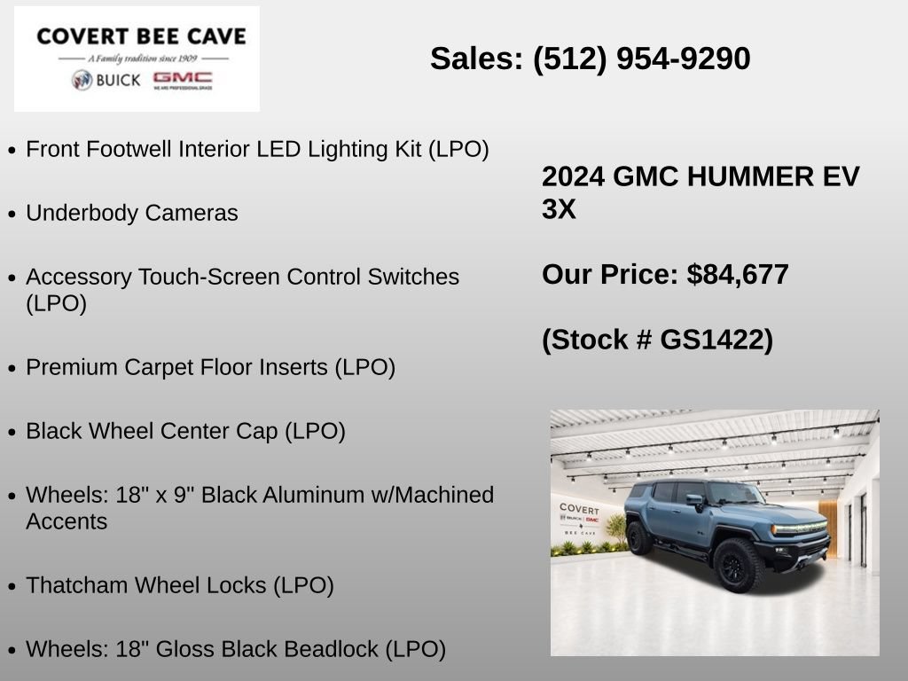 Used 2024 GMC Hummer EV 3X w/ Omega Edition AWD/4WD image 31