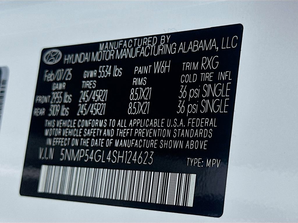 Certified 2025 Hyundai Santa Fe Calligraphy image 33