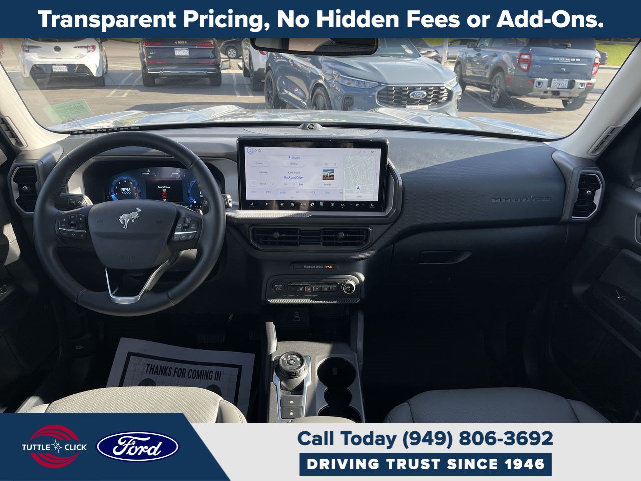 Used 2025 Ford Bronco Sport Badlands w/ Badlands Tech Package AWD/4WD image 2