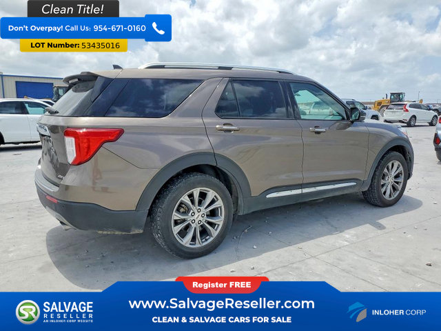 Used 2021 Ford Explorer Limited w/ Equipment Group 301A AWD/4WD image 4