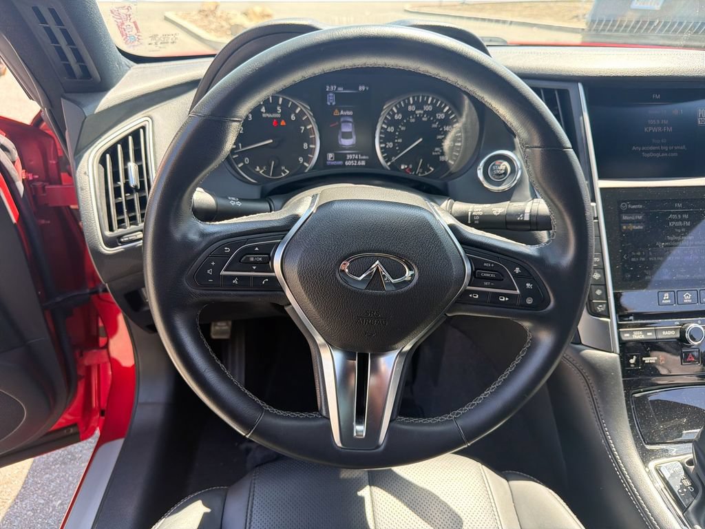 Used 2021 INFINITI Q60 3.0t Luxe w/ Cargo Package RWD image 11