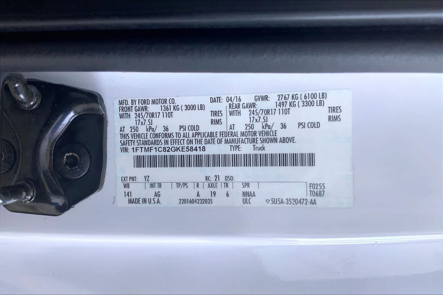 Used 2016 Ford F150 XL RWD image 26