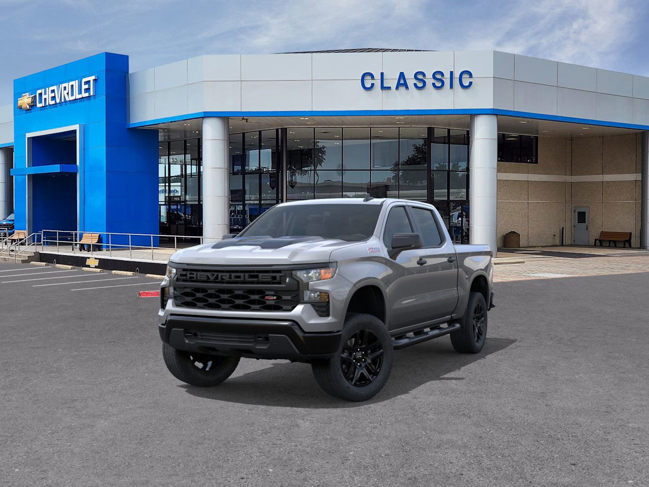 New 2026 Chevrolet Silverado 1500 Custom Trail Boss w/ Turbomax Blackout Package image 8