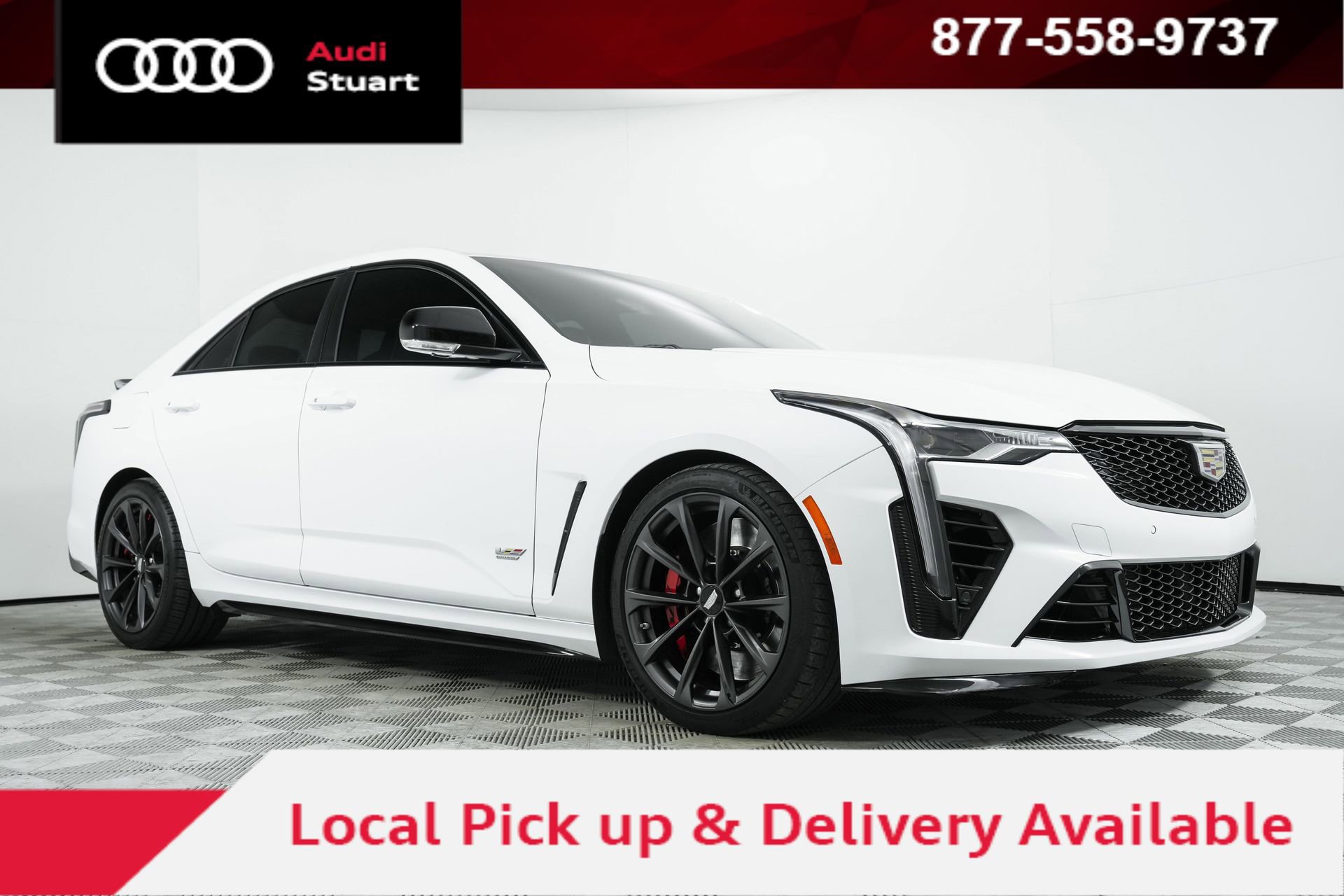 Used 2023 Cadillac CT4 V Blackwing w/ Driver Assist Package RWD image 1