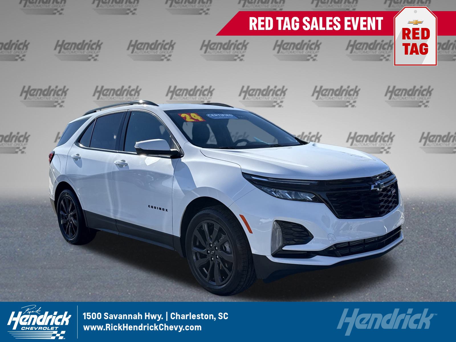 Certified 2024 Chevrolet Equinox RS w/ RS Leather Package image 1