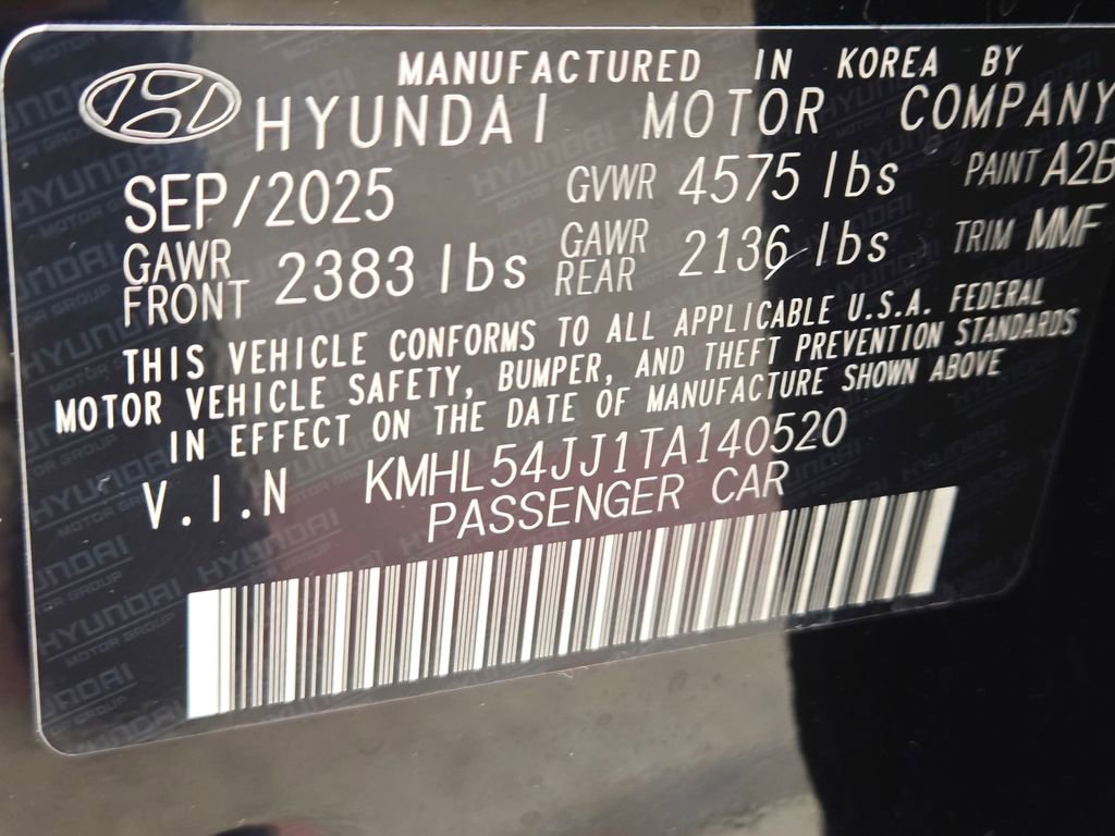 Certified 2026 Hyundai Sonata Limited image 31