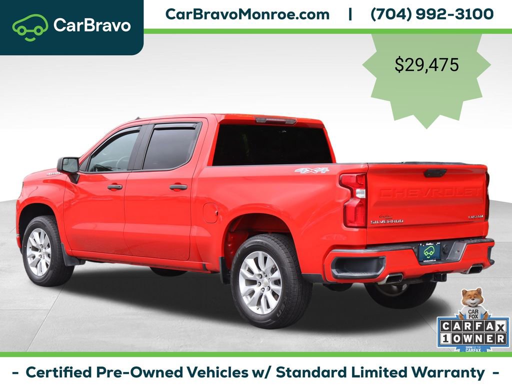 Certified 2020 Chevrolet Silverado 1500 Custom w/ Custom Value Package AWD/4WD image 5