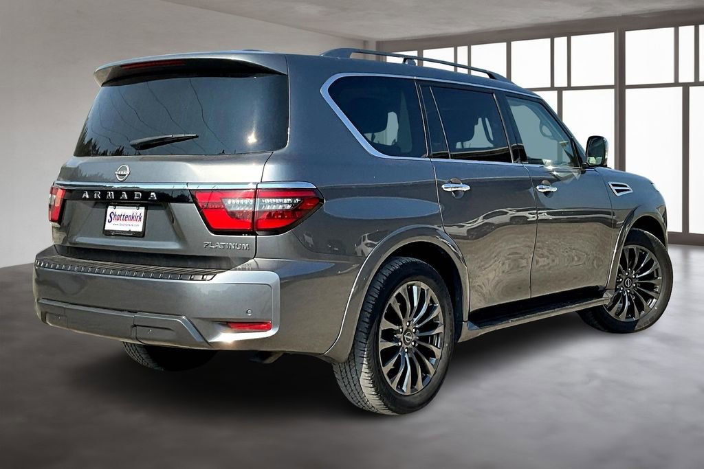 Used 2023 Nissan Armada Platinum w/ Captain's Chairs Package image 6