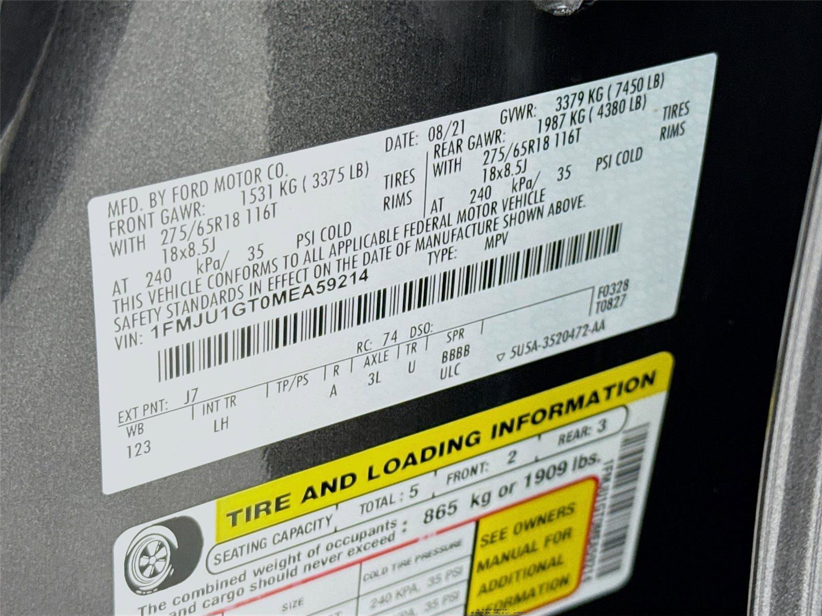 Used 2021 Ford Expedition XL image 33