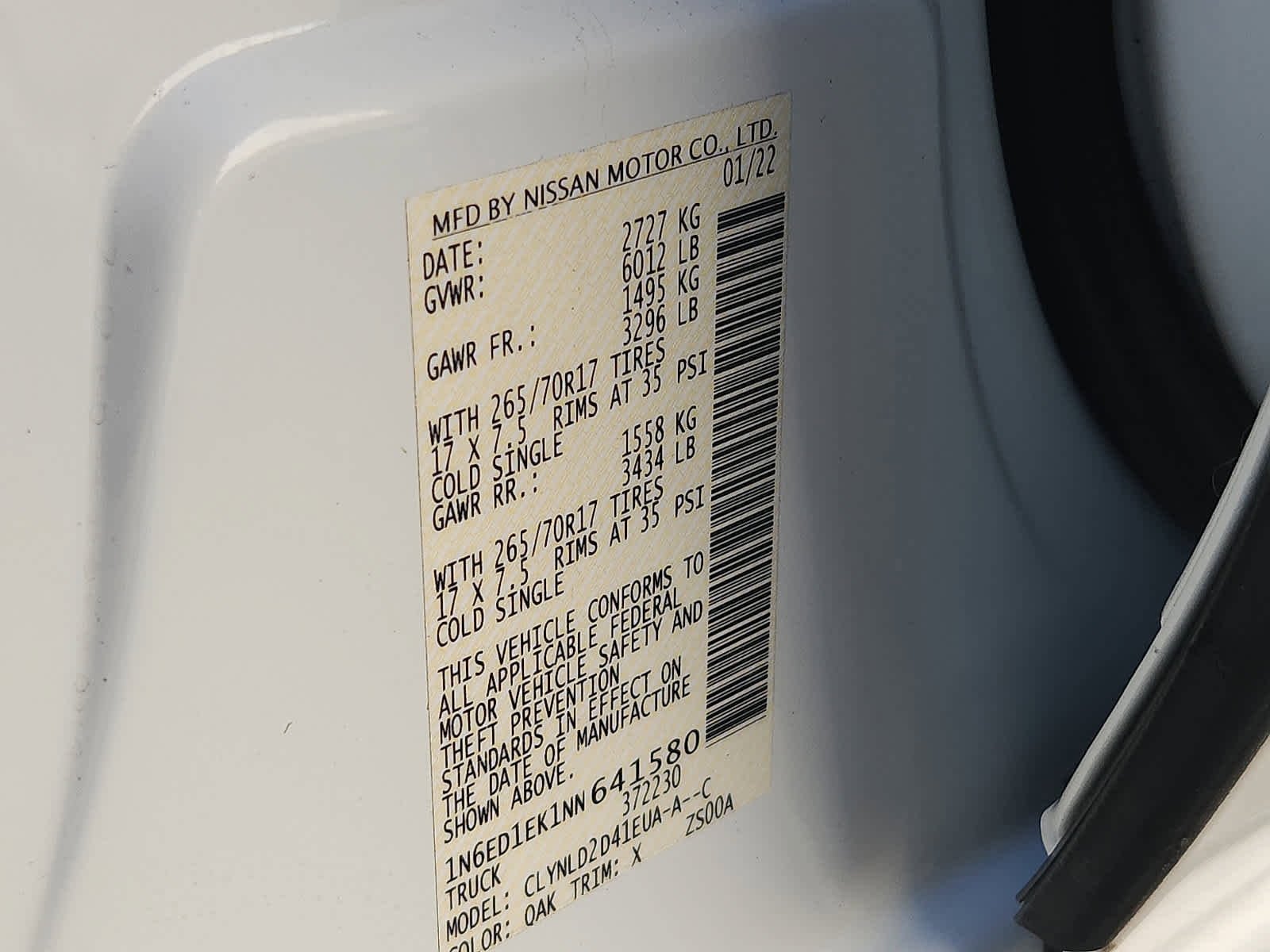 Used 2022 Nissan Frontier PRO-4X w/ Technology Package image 28