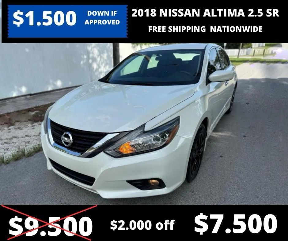 Used 2018 Nissan Altima 2.5 SR w/ SR Special Edition