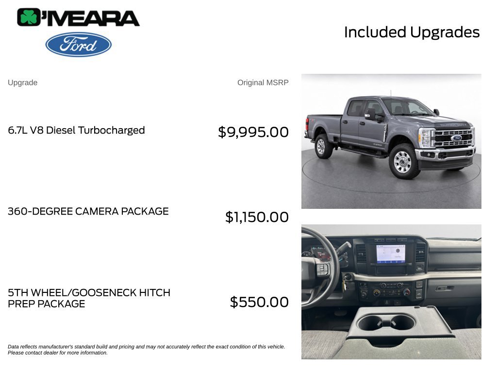 Used 2023 Ford F350 XLT w/ 360-Degree Camera Package AWD/4WD image 4