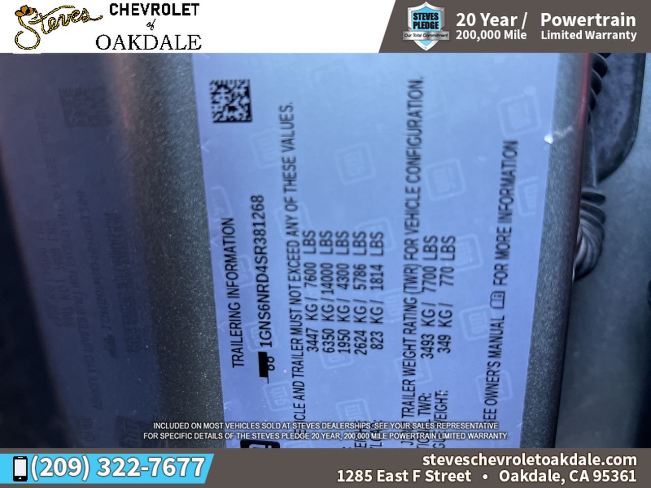Certified 2025 Chevrolet Tahoe LT AWD/4WD image 37