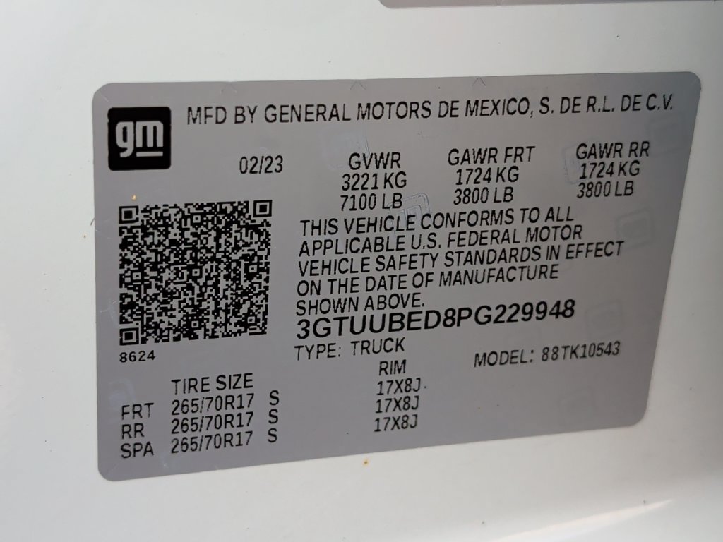 Used 2023 GMC Sierra 1500 SLE AWD/4WD image 40