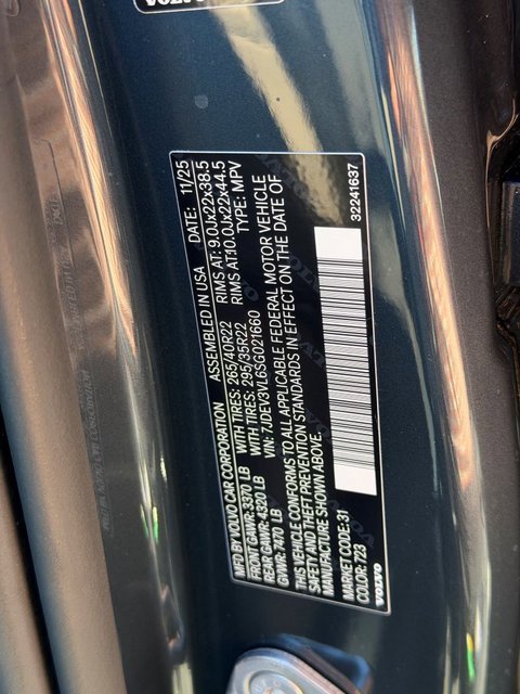 New 2025 Volvo EX90 Ultra w/ Protection Package Premier image 26