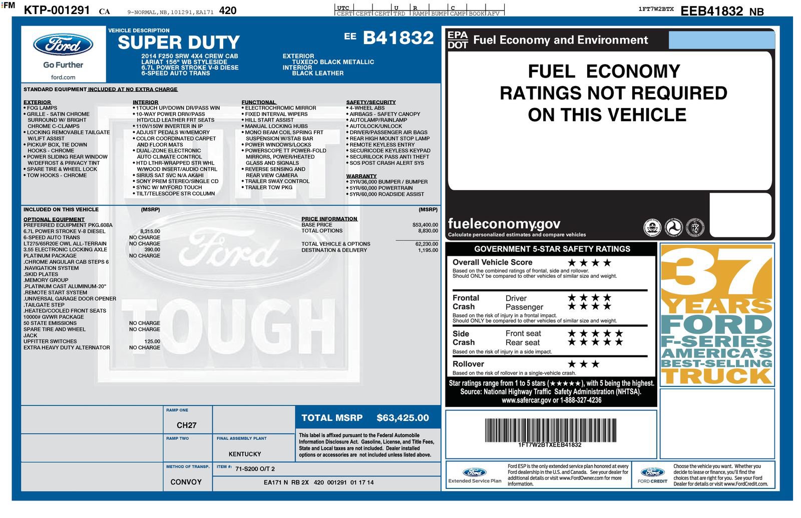 Used 2014 Ford F250 Platinum AWD/4WD image 38