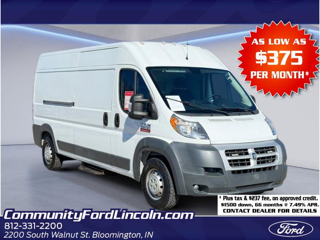 Used 2015 RAM ProMaster 3500 w/ Interior Convenience Group
