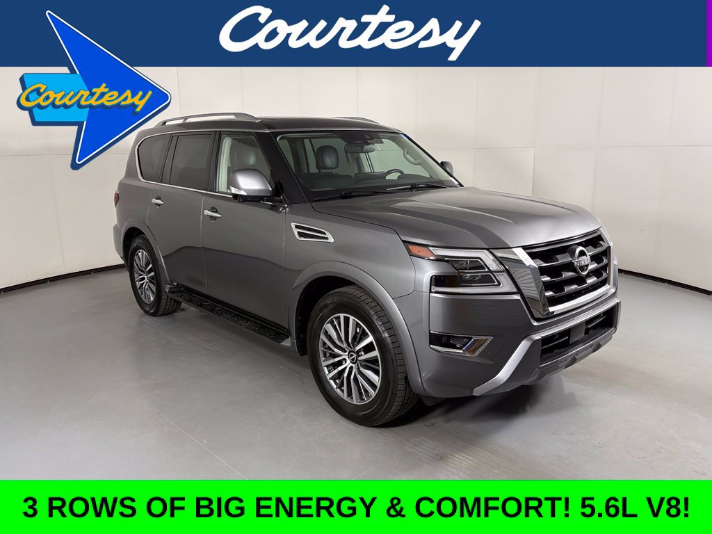 Certified 2024 Nissan Armada SL w/ Captain's Chairs Package