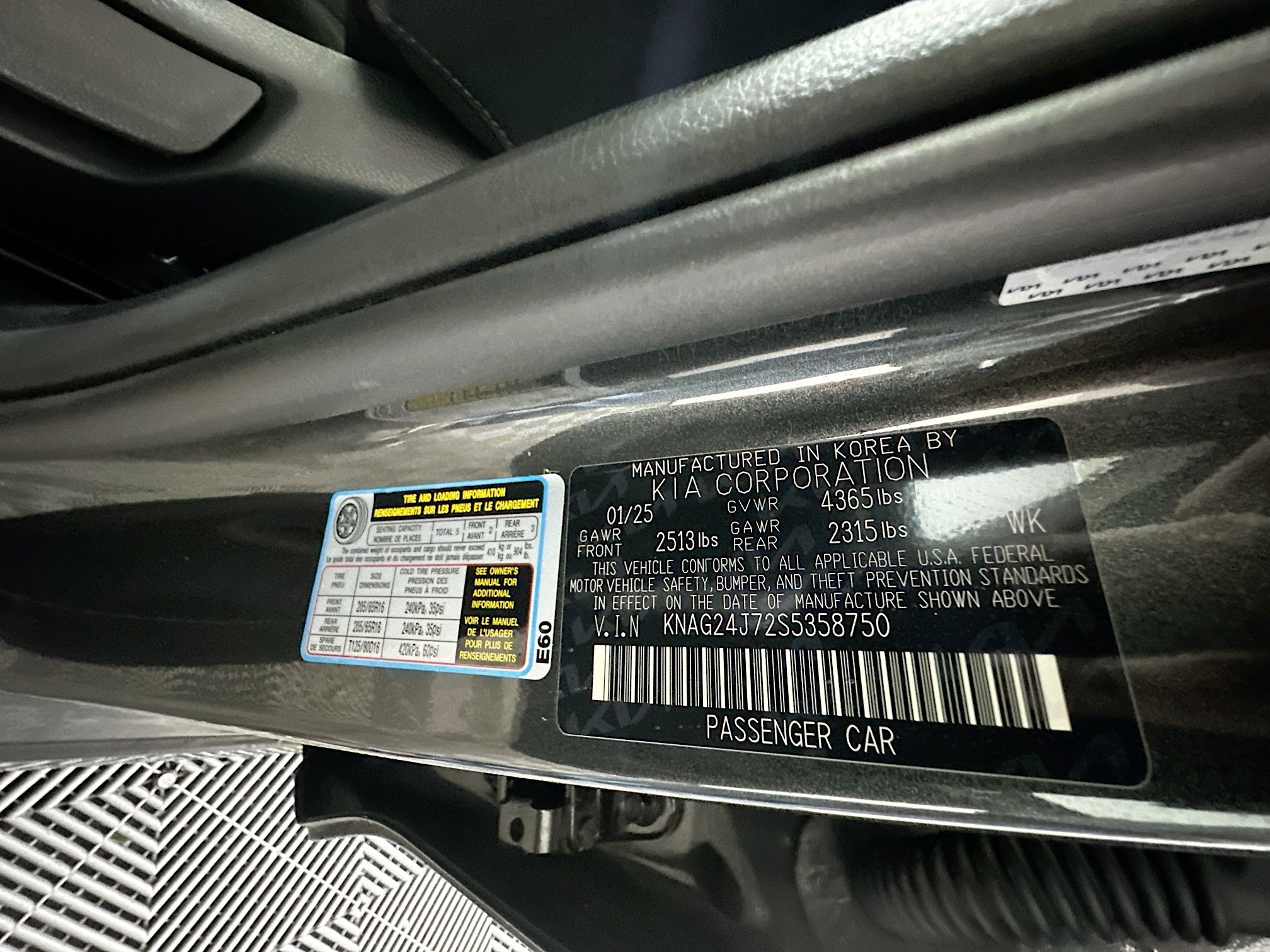 Used 2025 Kia K5 LXS FWD image 12