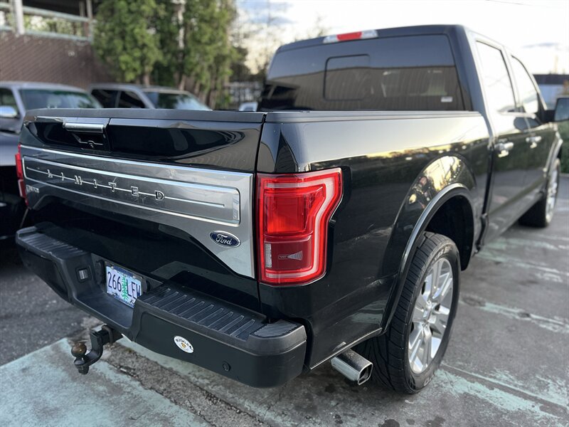 Used 2016 Ford F150 Limited w/ Trailer Tow Package AWD/4WD image 5